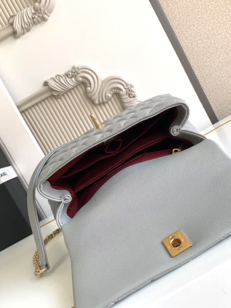 Ch**el top handle bags